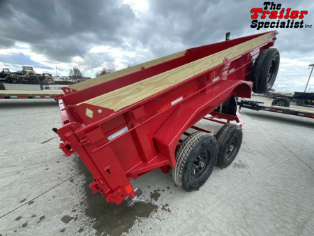 New 2025 Diamond C Trailers 6.5FT X 12FT 9890 GVW TA PACESETTER Dump Trailer