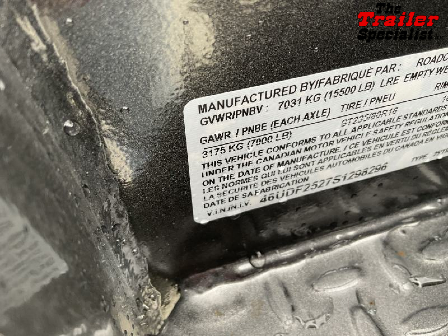 New 2025 Diamond C Trailers 8.5FT X 25FT 15.5K GVW Flatbed Trailer