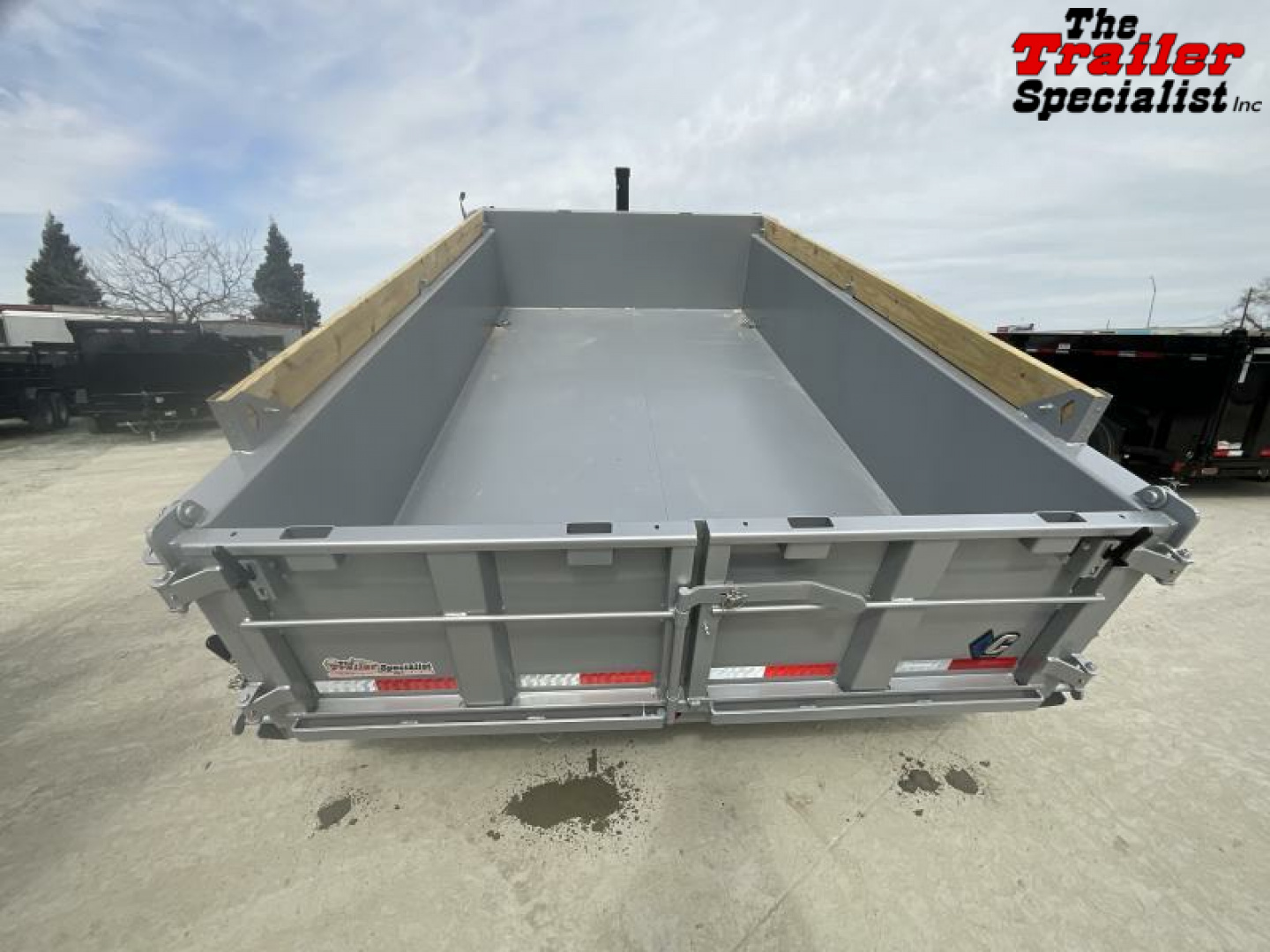 New 2025 Diamond C Trailers 7FT X 12FT 14.9K GVW Dump Trailer