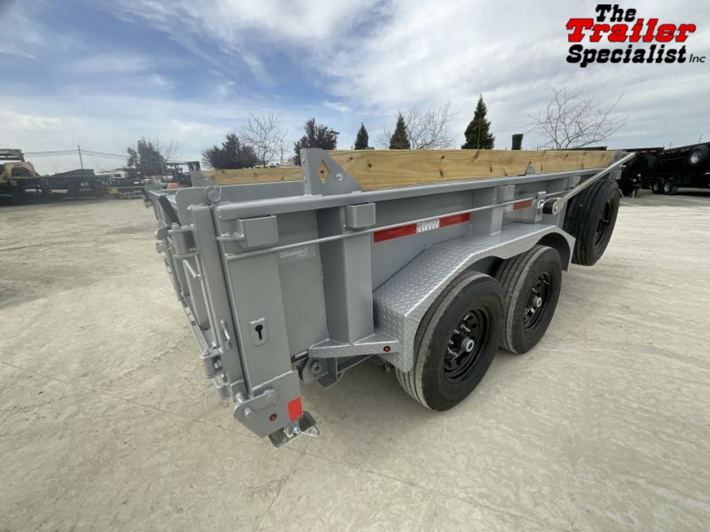 New 2025 Diamond C Trailers 7FT X 12FT 14.9K GVW Dump Trailer