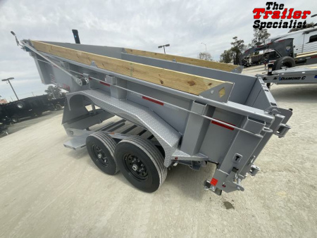 New 2025 Diamond C Trailers 7FT X 12FT 14.9K GVW Dump Trailer