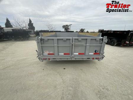 New 2025 Diamond C Trailers 7FT X 12FT 14.9K GVW Dump Trailer