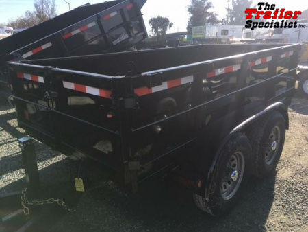 New 2025 Five Star Trailers 5FT X 10FT 9990 GVW TA Dump Trailer