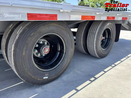 New 2025 Diamond C Trailers 8.5FT X 25FT 25.9K GVW Flatbed Trailer