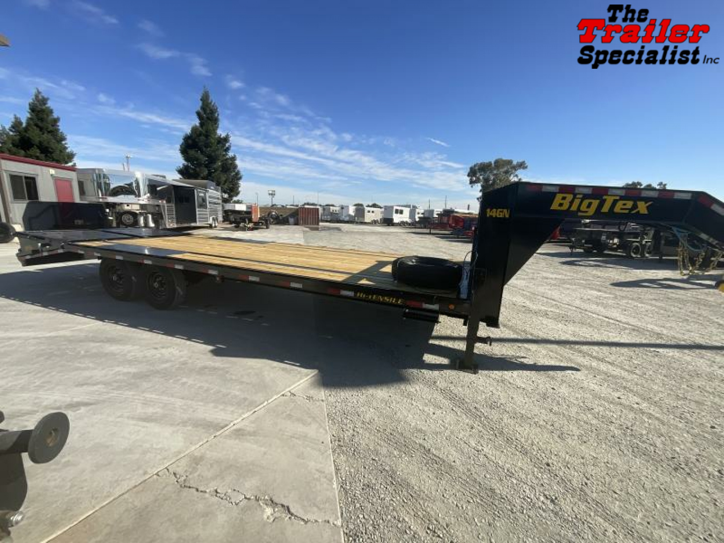 New 2026 Big Tex Trailers 8.5FT X 20FT 15.9K GVW TA Flatbed Trailer