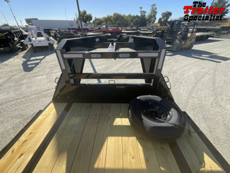 New 2026 Big Tex Trailers 8.5FT X 20FT 15.9K GVW TA Flatbed Trailer