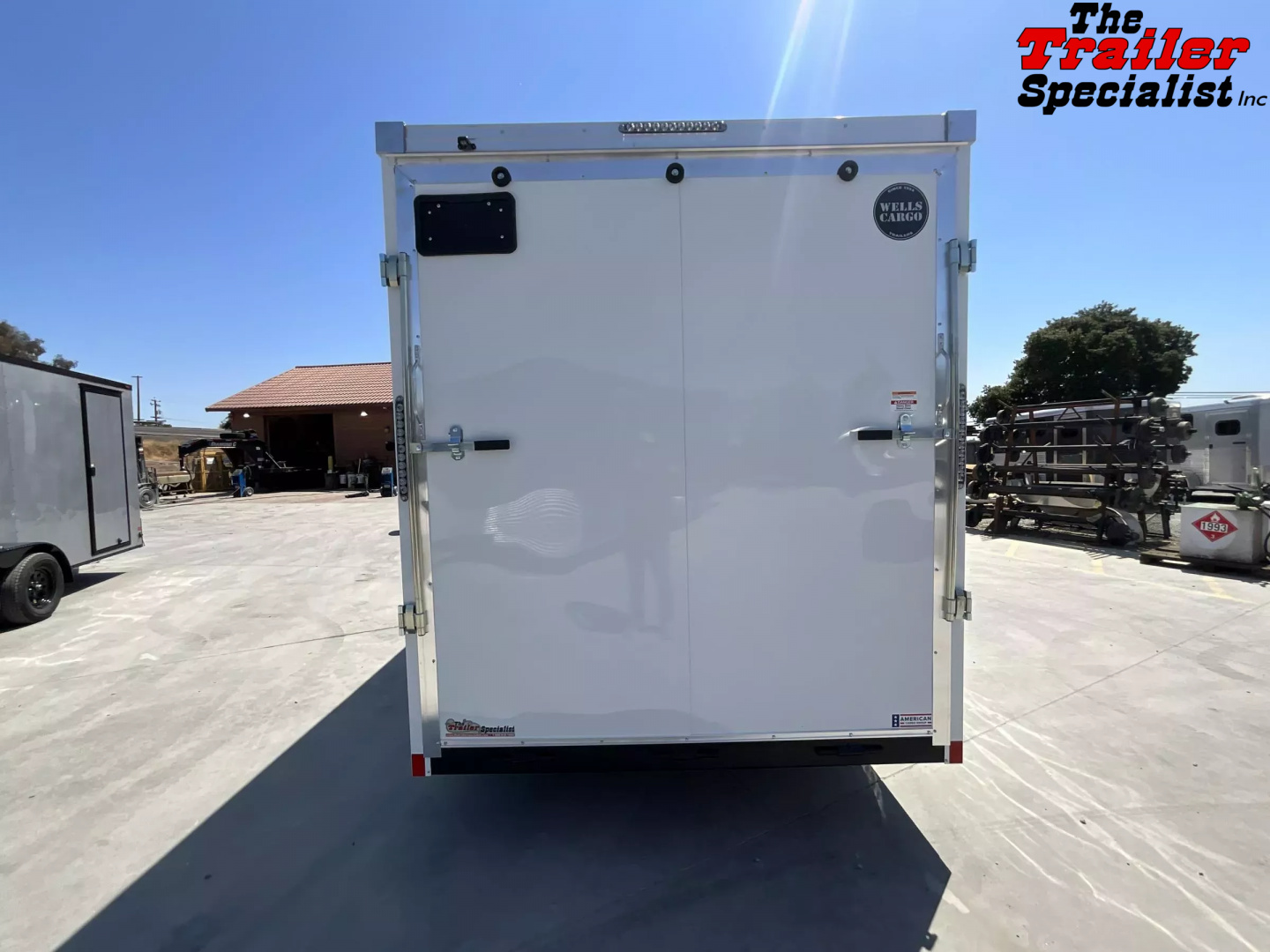 New 2025 Wells Cargo 7FT X 16FT 7K GVW TA Cargo / Enclosed Trailer