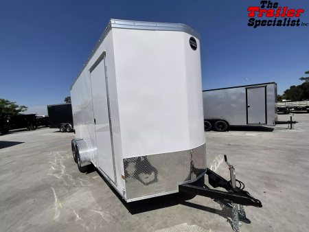 New 2025 Wells Cargo 7FT X 16FT 7K GVW TA Cargo / Enclosed Trailer