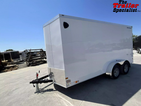 New 2025 Wells Cargo 7FT X 16FT 7K GVW TA Cargo / Enclosed Trailer