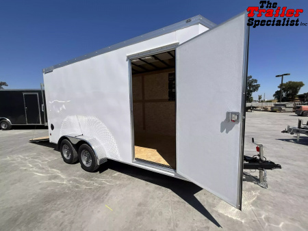 New 2025 Wells Cargo 7FT X 16FT 7K GVW TA Cargo / Enclosed Trailer