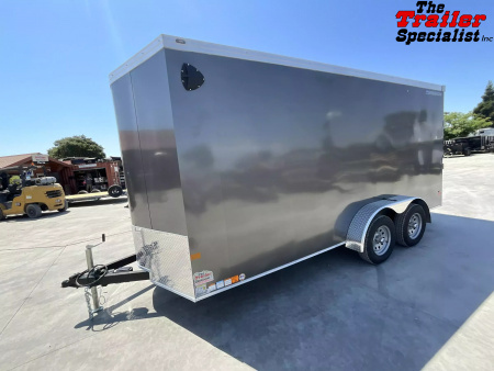 New 2025 Wells Cargo 7FT X 16FT 7K GVW TA Cargo / Enclosed Trailer