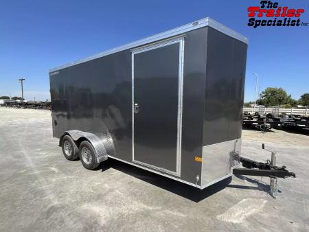 New 2025 Wells Cargo 7FT X 16FT 7K GVW TA Cargo / Enclosed Trailer