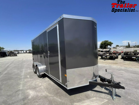 New 2025 Wells Cargo 7FT X 16FT 7K GVW TA Cargo / Enclosed Trailer