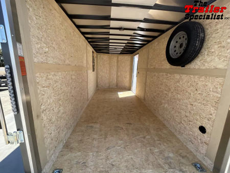 New 2025 Wells Cargo 7FT X 16FT 7K GVW TA Cargo / Enclosed Trailer