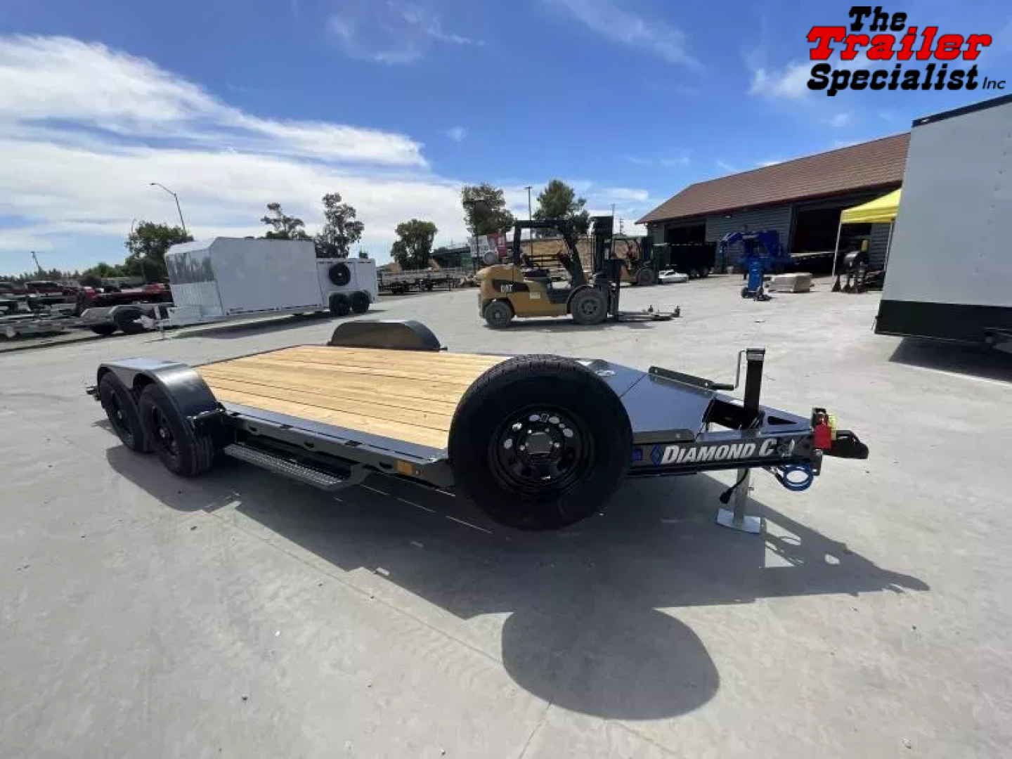 New 2025 Diamond C Trailers 7FT X 16FT 9890 GVW Car Hauler
