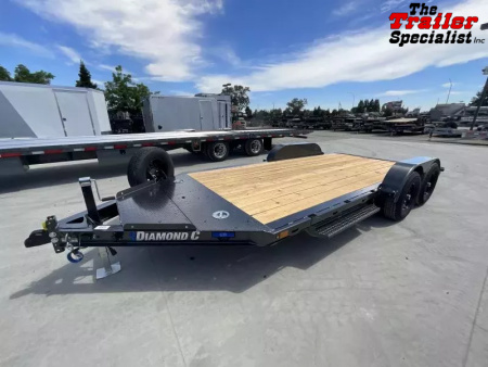 New 2025 Diamond C Trailers 7FT X 16FT 9890 GVW Car Hauler