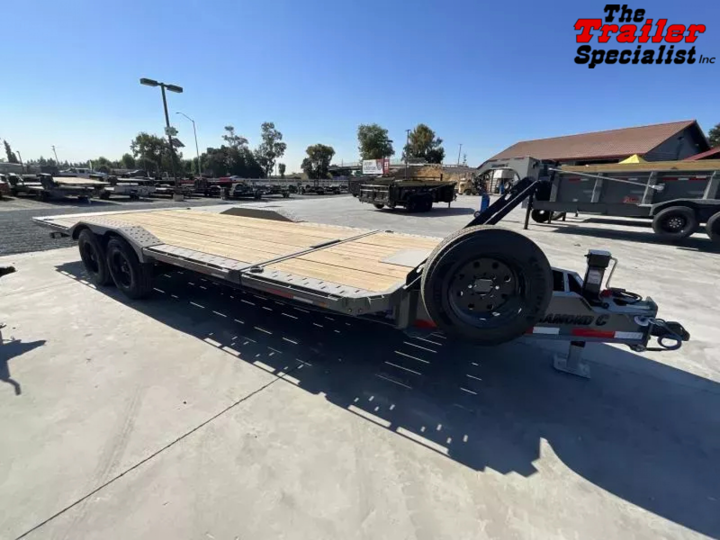 New 2025 Diamond C Trailers 8.5FT X 22FT 18K GVW Equipment Trailer