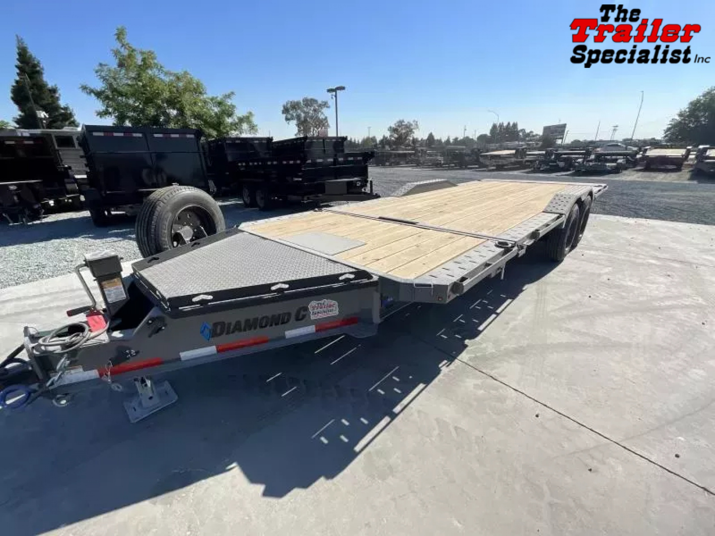 New 2025 Diamond C Trailers 8.5FT X 22FT 18K GVW Equipment Trailer