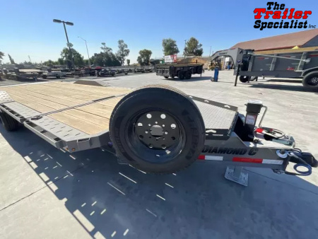 New 2025 Diamond C Trailers 8.5FT X 22FT 18K GVW Equipment Trailer