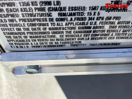 New 2025 Wells Cargo 5FT X 10FT 2990 GVW SA Cargo / Enclosed Trailer