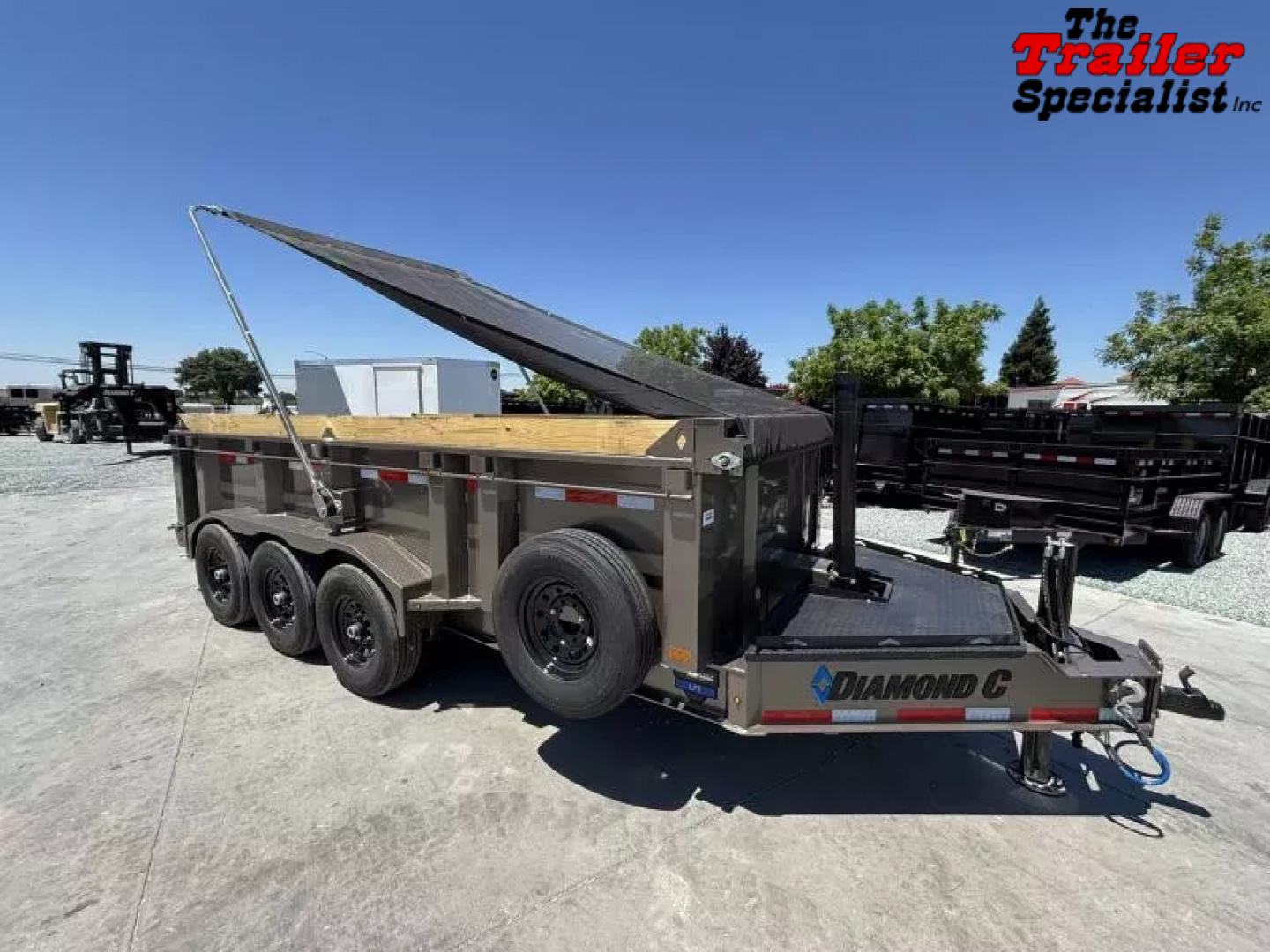 New 2025 Diamond C Trailers 7FT X 16FT 24K GVW Dump Trailer