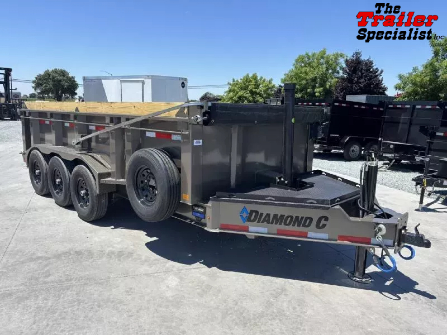 New 2025 Diamond C Trailers 7FT X 16FT 24K GVW Dump Trailer