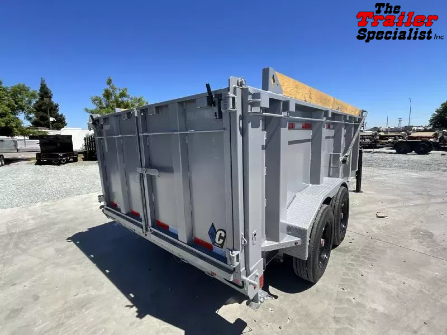 New 2025 Diamond C Trailers 7FT X 14FT 18K GVW Dump Trailer