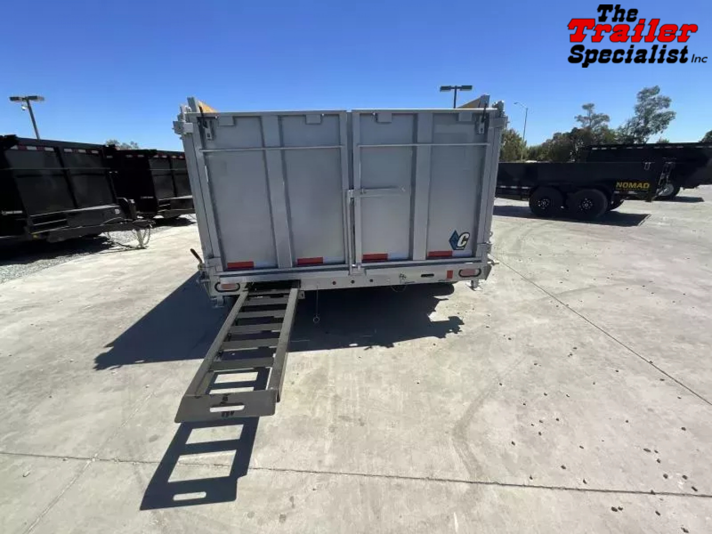 New 2025 Diamond C Trailers 7FT X 14FT 18K GVW Dump Trailer