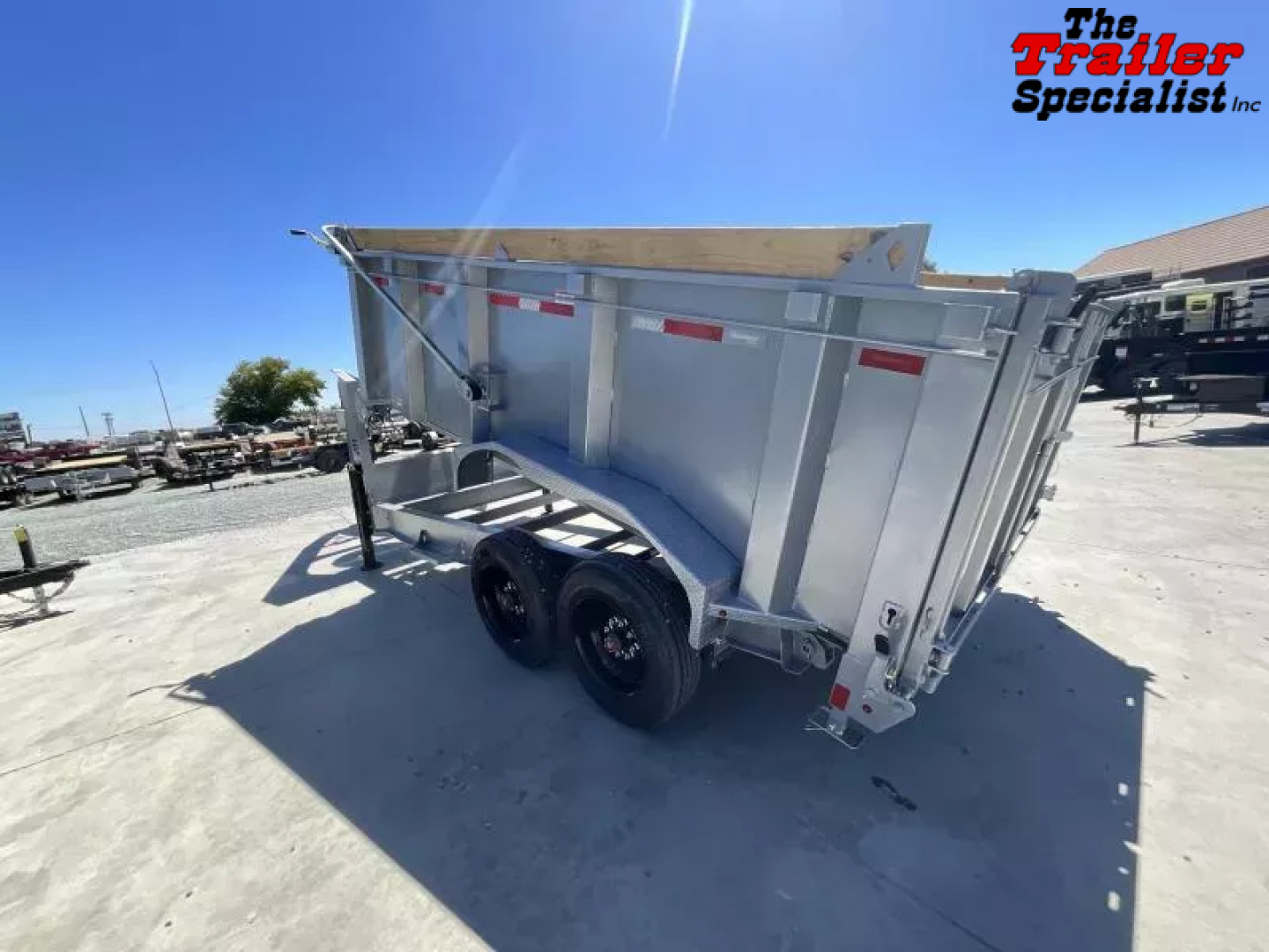 New 2025 Diamond C Trailers 7FT X 14FT 18K GVW Dump Trailer