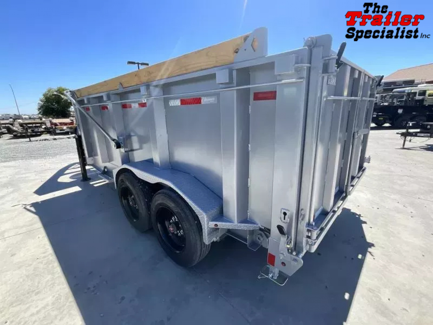 New 2025 Diamond C Trailers 7FT X 14FT 18K GVW Dump Trailer