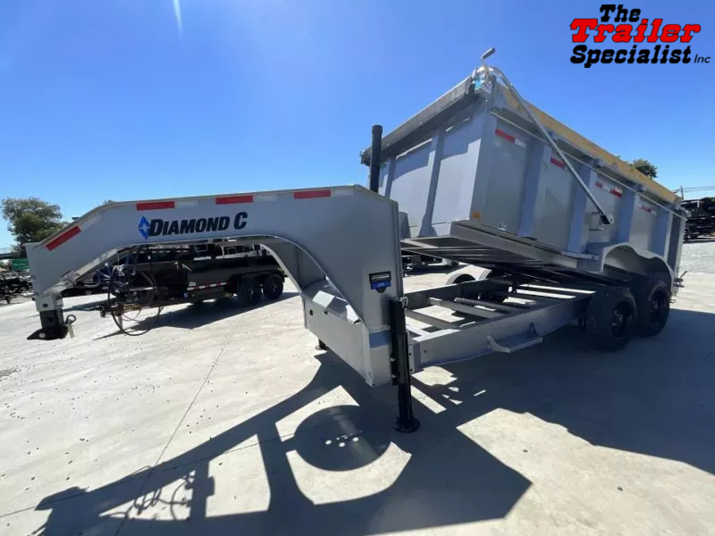 New 2025 Diamond C Trailers 7FT X 14FT 18K GVW Dump Trailer