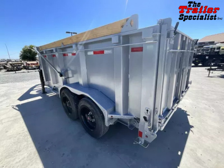 New 2025 Diamond C Trailers 7FT X 14FT 18K GVW Dump Trailer