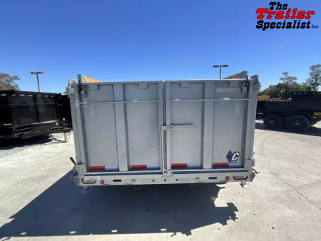 New 2025 Diamond C Trailers 7FT X 14FT 18K GVW Dump Trailer