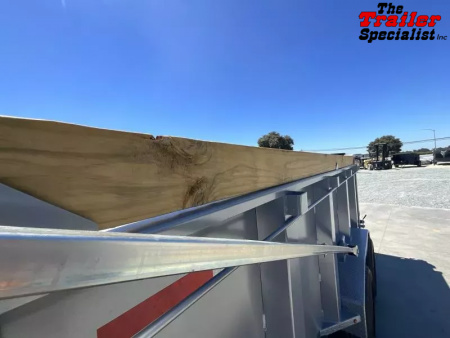 New 2025 Diamond C Trailers 7FT X 14FT 18K GVW Dump Trailer