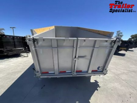 New 2025 Diamond C Trailers 7FT X 14FT 18K GVW Dump Trailer
