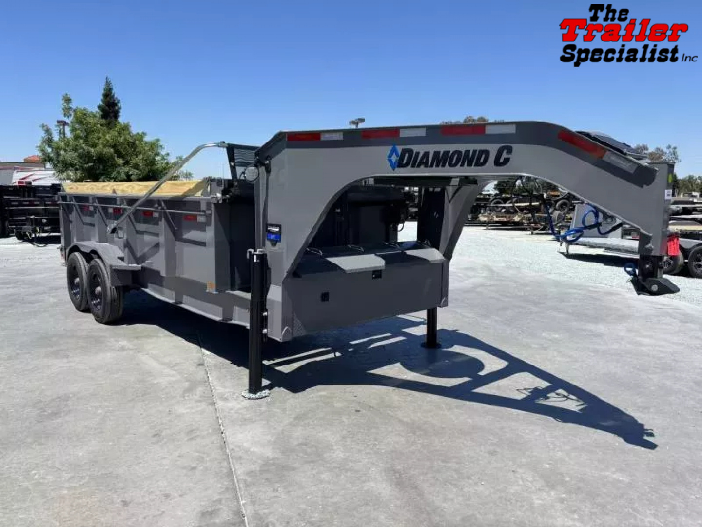 New 2025 Diamond C Trailers 7FT X 16FT 23K GVW Dump Trailer