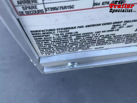 New 2026 Wells Cargo 6FT X 12FT 2990 GVW SA Cargo / Enclosed Trailer