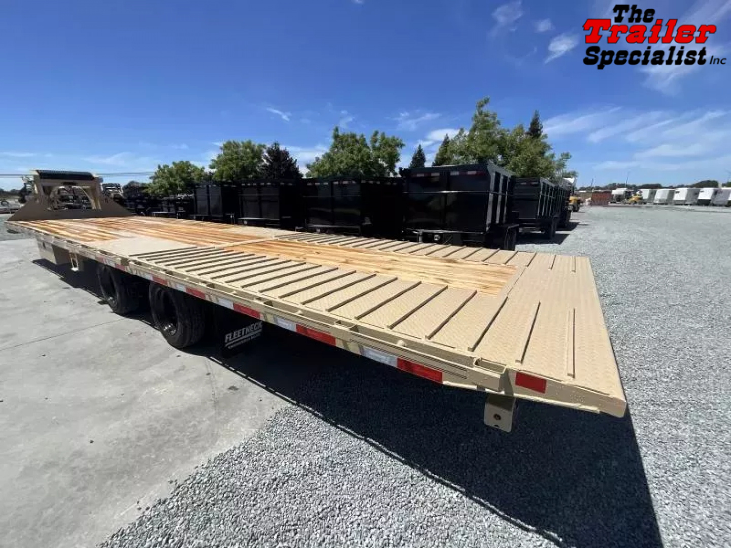 New 2025 Diamond C Trailers 8.5FT X 35FT 40K GVW Flatbed Trailer