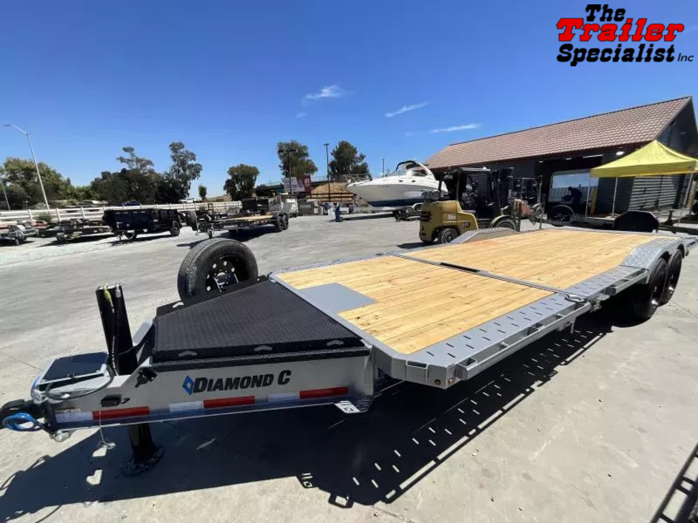New 2025 Diamond C Trailers 8.5FT X 24FT 18K GVW Equipment Trailer