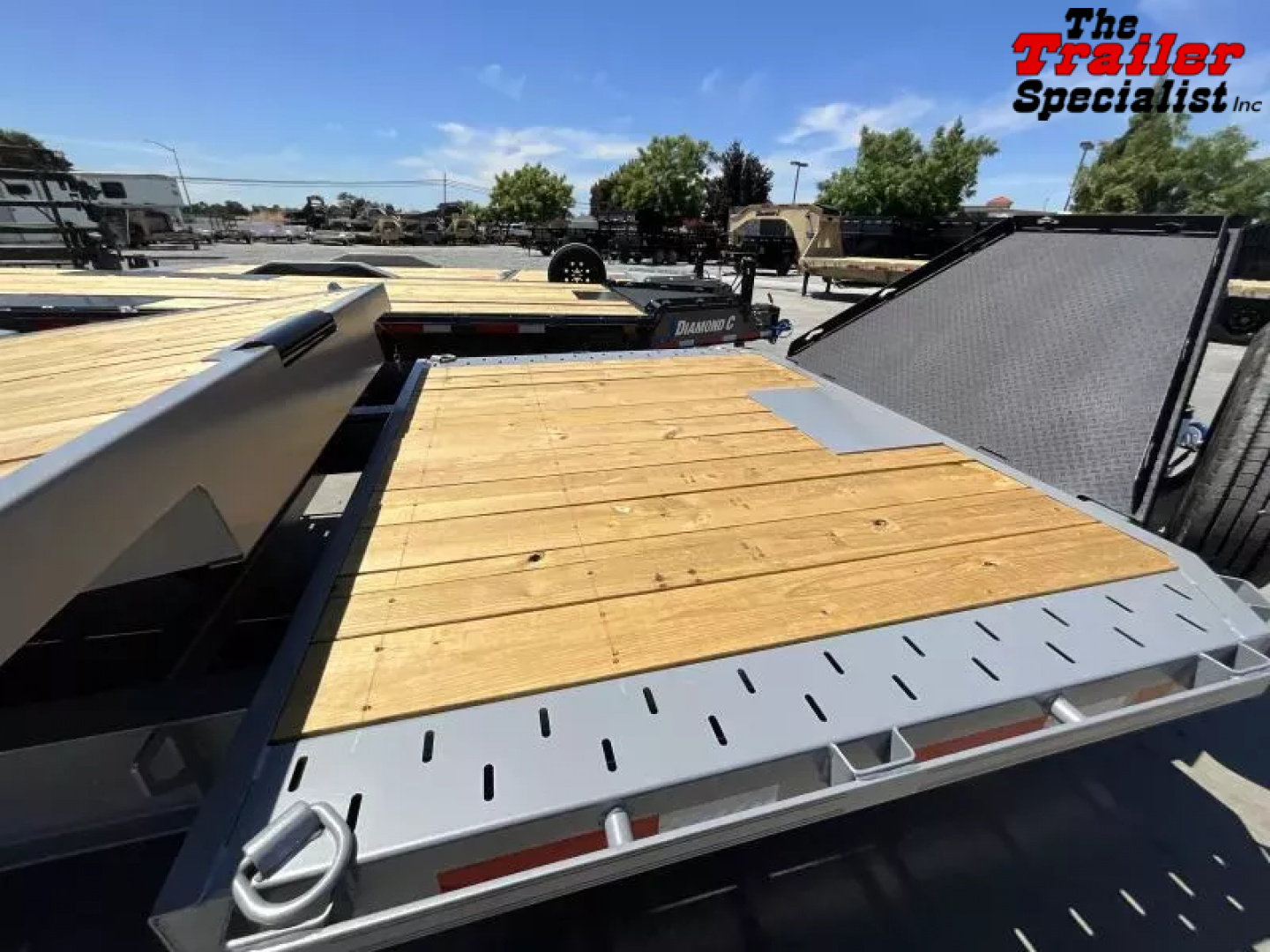 New 2025 Diamond C Trailers 8.5FT X 24FT 18K GVW Equipment Trailer