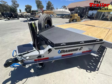 New 2025 Diamond C Trailers 8.5FT X 24FT 18K GVW Equipment Trailer