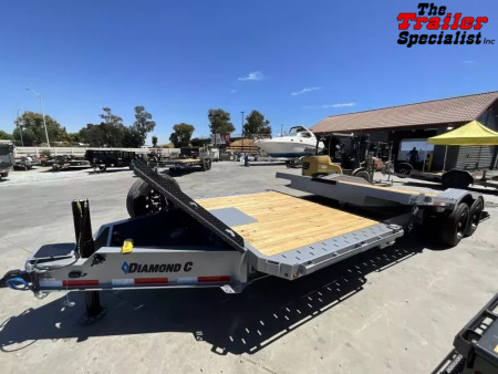 New 2025 Diamond C Trailers 8.5FT X 24FT 18K GVW Equipment Trailer