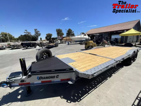 New 2025 Diamond C Trailers 8.5FT X 24FT 18K GVW Equipment Trailer