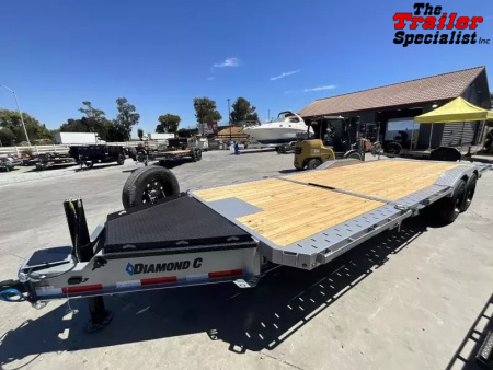 New 2025 Diamond C Trailers 8.5FT X 24FT 18K GVW Equipment Trailer