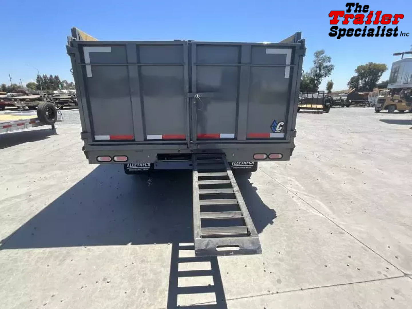 New 2025 Diamond C Trailers 8FT X 20FT 25.9K GVW TA 4FT SIDES Dump Trailer