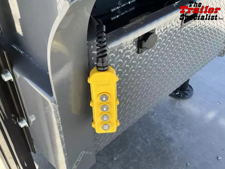 New 2025 Diamond C Trailers 8FT X 20FT 25.9K GVW TA 4FT SIDES Dump Trailer