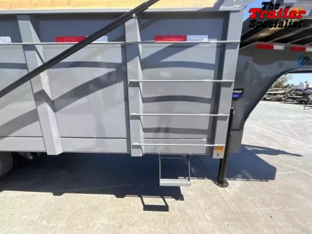 New 2025 Diamond C Trailers 8FT X 20FT 25.9K GVW TA 4FT SIDES Dump Trailer