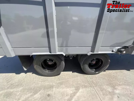 New 2025 Diamond C Trailers 8FT X 20FT 25.9K GVW TA 4FT SIDES Dump Trailer