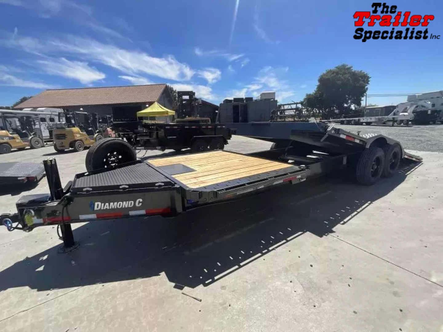 New 2025 Diamond C Trailers 8.5FT X 24FT 18K GVW Equipment Trailer