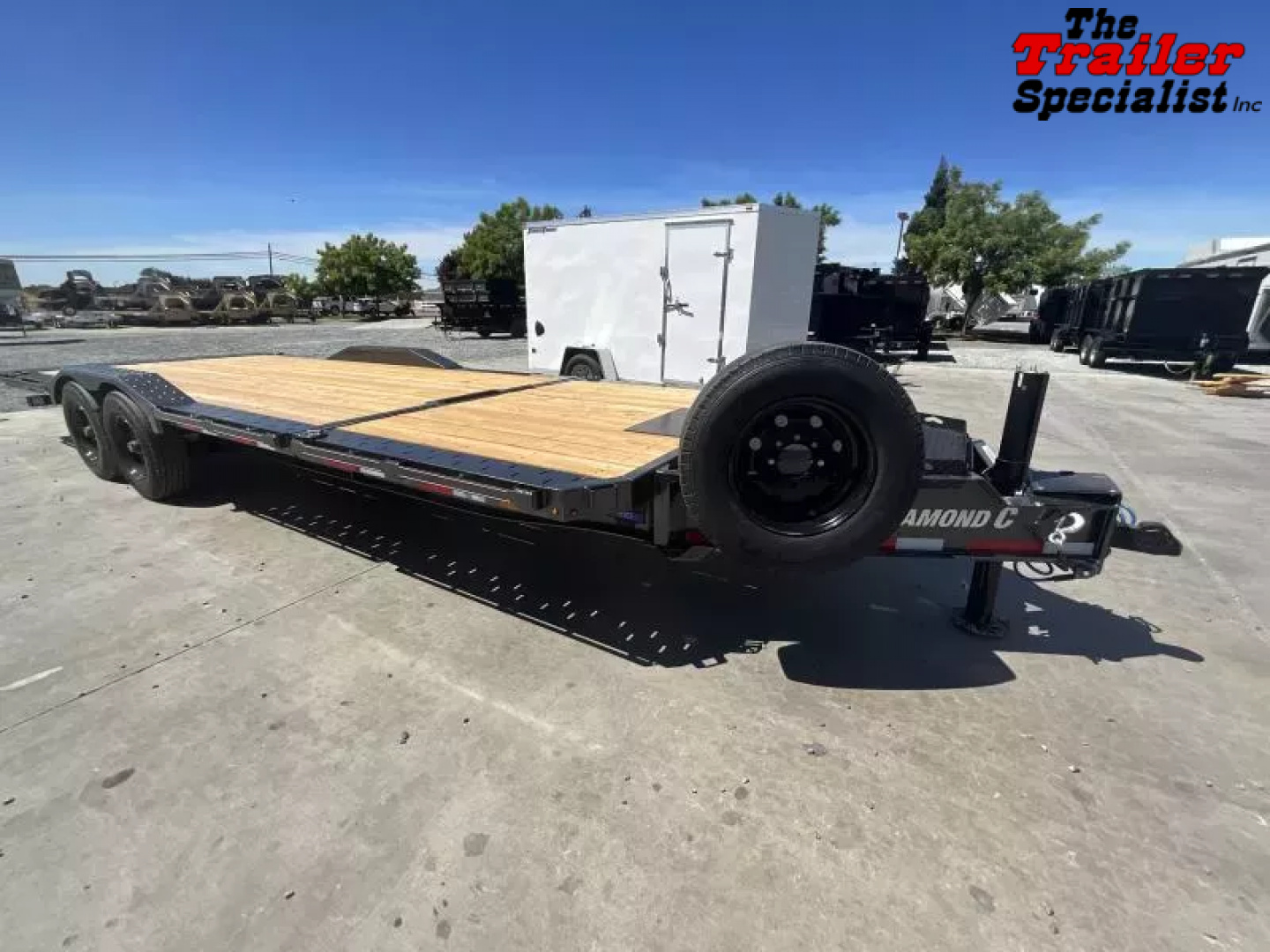 New 2025 Diamond C Trailers 8.5FT X 24FT 18K GVW Equipment Trailer